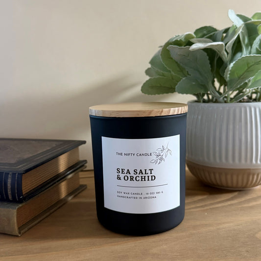 Sea Salt & Orchid Soy Candle