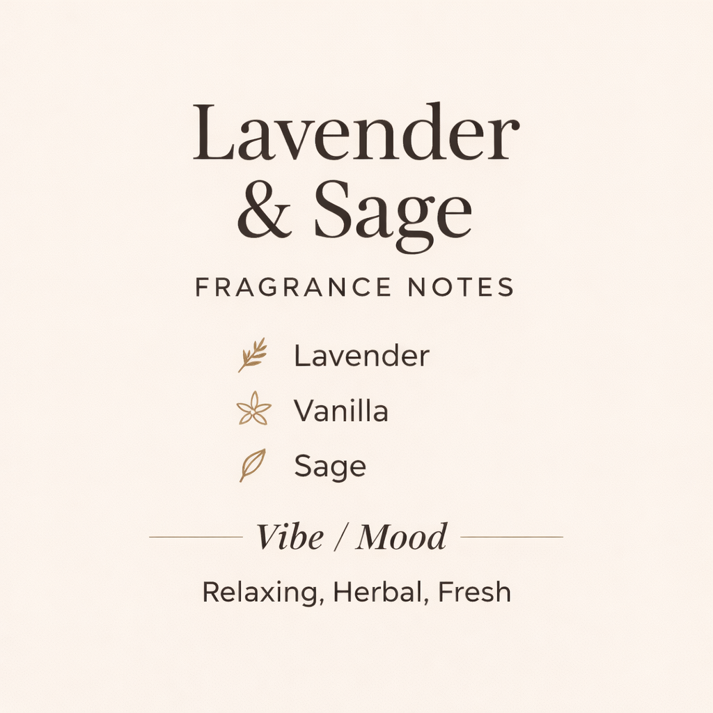 Lavender & Sage - 6 oz Tin