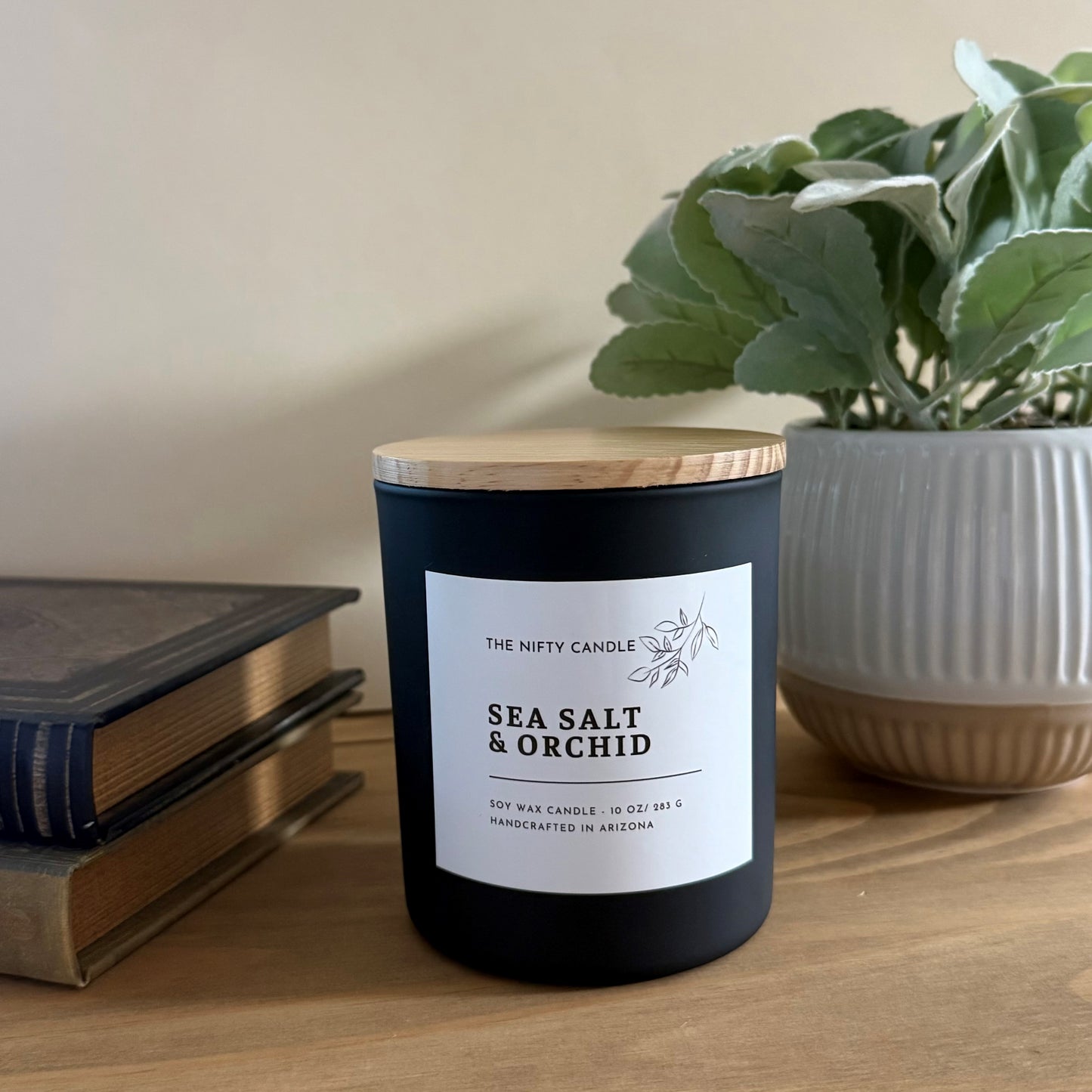 Sea Salt & Orchid Soy Candle