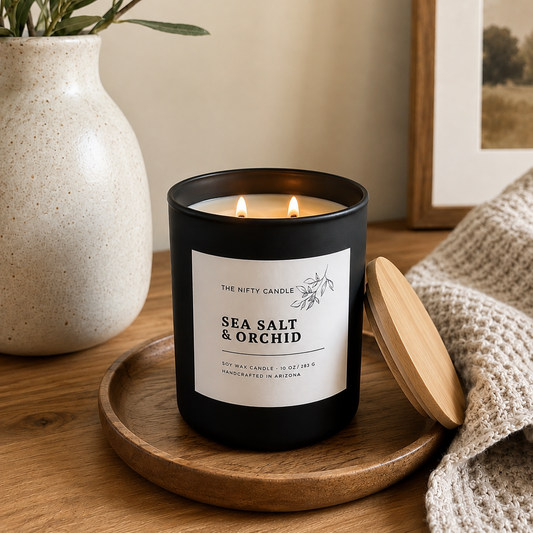 Sea Salt & Orchid Soy Candle